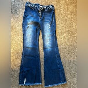 KanCan high waisted flare jeans